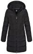 Lækker Dame Vinterjakke model Adele - Sort