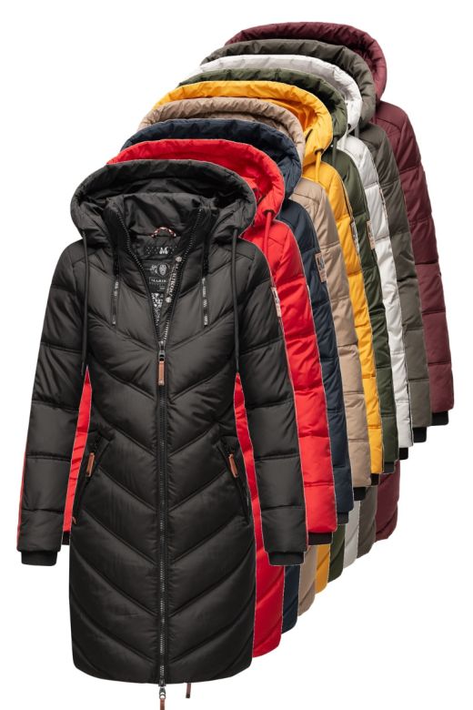 Dame dyne vinterjakke model Arimasa - Flere Farver.