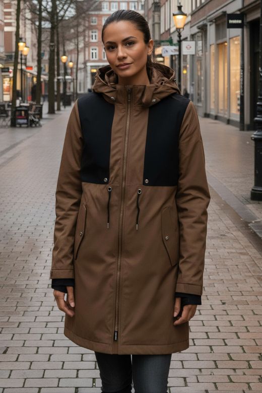 Dame vinterjakke Dansk Design model Lace