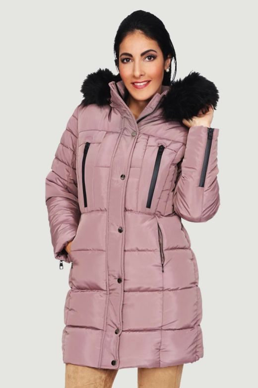 Dame Vinter jakke Moonshine - Beige