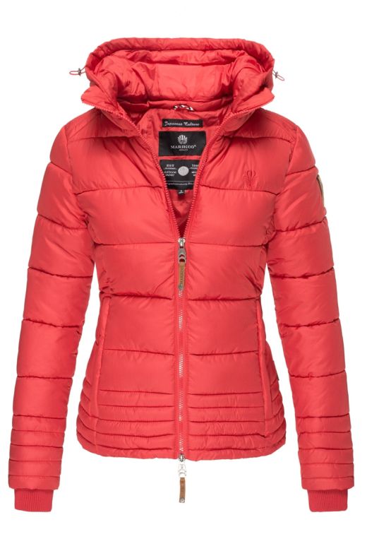 Dame vinter jakke Sole - Rød