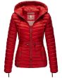Dame Dyne jakke  Aniya i Rød