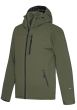 Herre jakke Vind og Vandtæt model Boma Army Grøn
