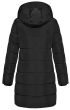 Lækker Dame Vinterjakke model Adele - Sort