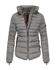 Kort Amber vinter jakke Grå