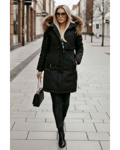 Dame LUX Vinterjakke model Candi i Sort