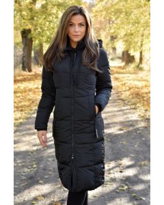 Dame Vinter jakke Calgary i Sort
