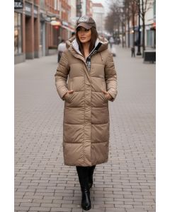 Dame Vinterjakke model Lorica i Beige