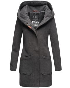 Dame Vinterjakke Maikoo - Anthracite Mørk Grå