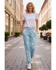 Sweatpants Queen i lys Blå