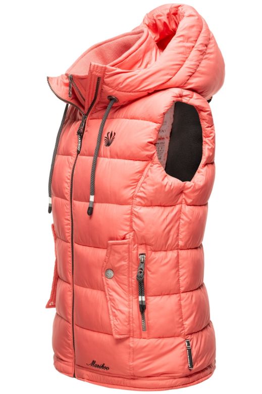 Dame dyne vest fra MarikooTaisaa i Koral