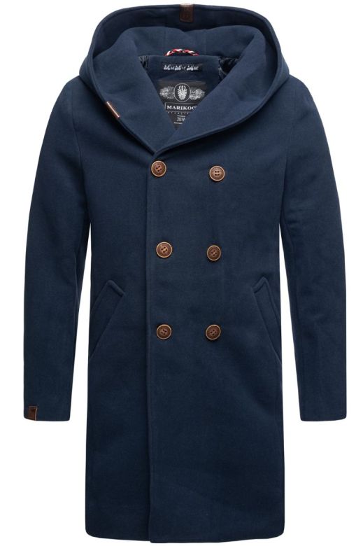 Herre frakke Marikoo Irukoo i Navy Blå