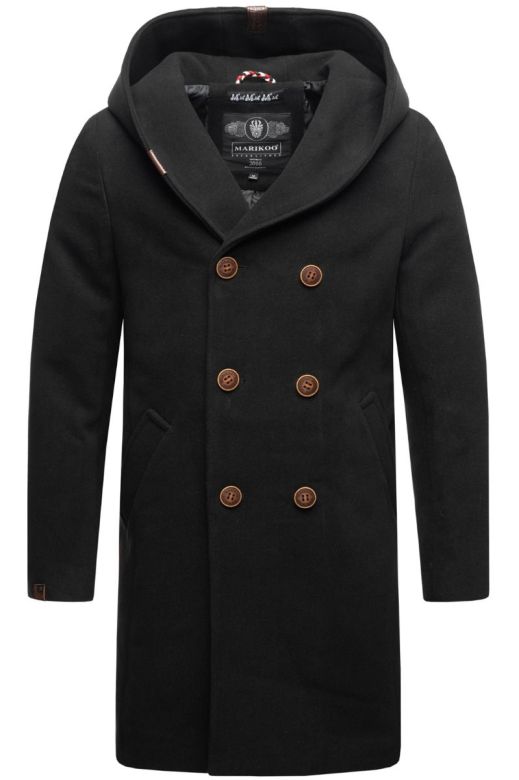 Herre frakke Marikoo Irukoo i Sort