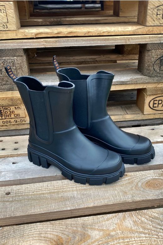 Dame Gummistøvler / Boots i Sort farve