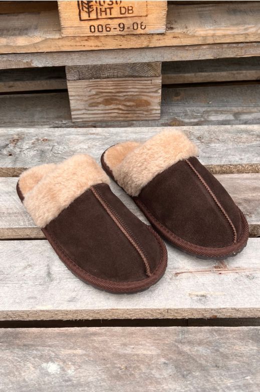 Hjemmesko i ruskind model Gry i Choko