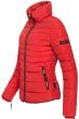 Dame Vinterjakke Amber rytter - Rød