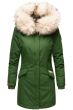 Dame Vinterjakke premium model Christalie i Grøn