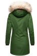 Dame Vinterjakke premium model Christalie i Grøn