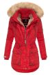 Dame Vinterjakke Katie Rød