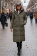 Dame Vinterjakke model Lorica i Oliven 