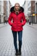 Dame Vinterjakke Melikas i Rød