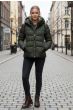 Dame jakke model Renesmene i Oliven Grøn