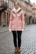 Dame Softshell outdoor jakke Rosa dots