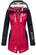Dame Softshell outdoor jakke Pink Navy