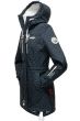 Dame Softshell outdoor jakke Navy dots