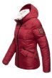 Kort vinter jakke Megan - Bordeaux