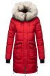 Dame vinterjakke model Chaskale i Rød
