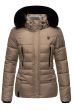 Dame Vinterjakke model Lovelenia i Taupe Beige