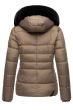 Dame Vinterjakke model Lovelenia i Taupe Beige