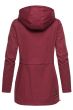 Dame Overgangsjakke i bommuld Nykoo - Bordeaux
