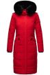 Dame vinterjakke model Fahminya i Rød