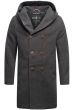 Herre frakke Marikoo Irukoo i Anthracite Grå