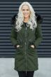Lang Dame Frakke Leona - Grøn