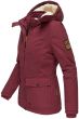 Dame Bomulds vinterjakke Marikoo Keikoo - Bordeaux Dot