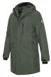 Lang Herre Parka Vinter jakke model Farrell i Forrest Green