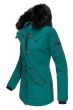 Dame vinterjakke Nisam - Ocean Blue