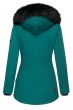 Dame vinterjakke Nisam - Ocean Blue