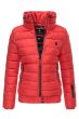 Dame dyne jakke Posion - Rød