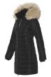 Dame Vinterjakke model Aspen med aftagelig pels